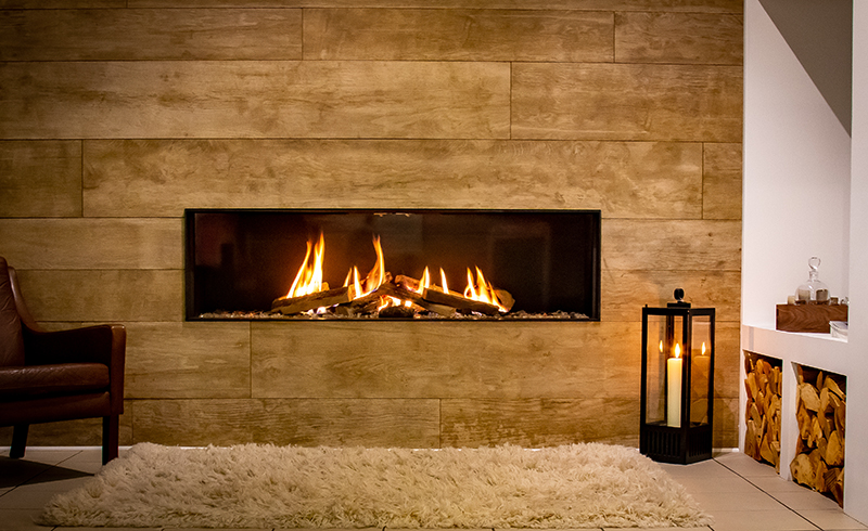 RAIS Visio 70 F Front Facing Built In Gas Fire available at Robey’s Derbyshire
