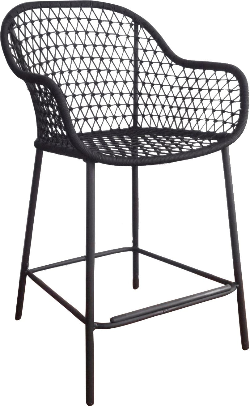 2022 ML rope Anna high dining chair lava M4130 Anna Rope Chair