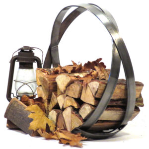 Log Bearers Log Orb - Luxury Indoor Log Storage available at Robey’s Derbyshire