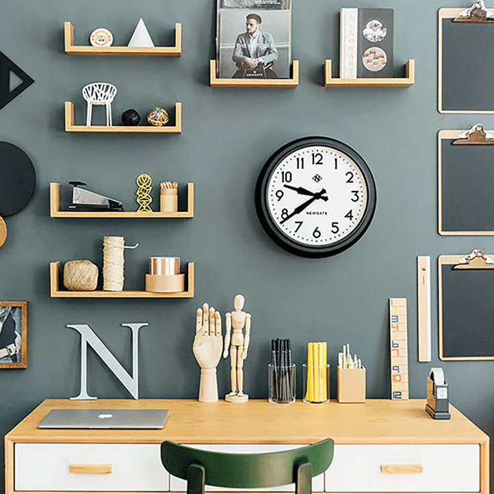 Newgate 50's Chrome Wall Clock 35cm | Home | Robey's