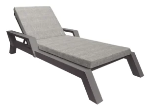 Borek alu Viking lounger 7144 antraciet Viking Aluminium Collection