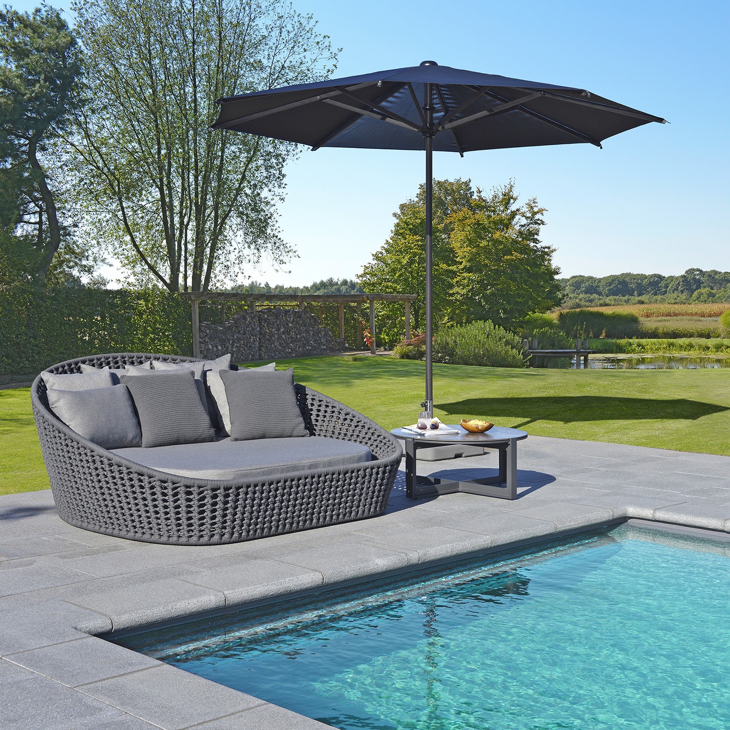 Borek Arizona Parasol Outdoor Furniture Collection, available at Robey's Derbyshire