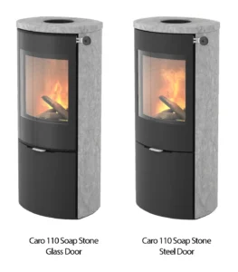 Caro 110 soap Stone Caro Stone Wood Burning Stove 5.5kw