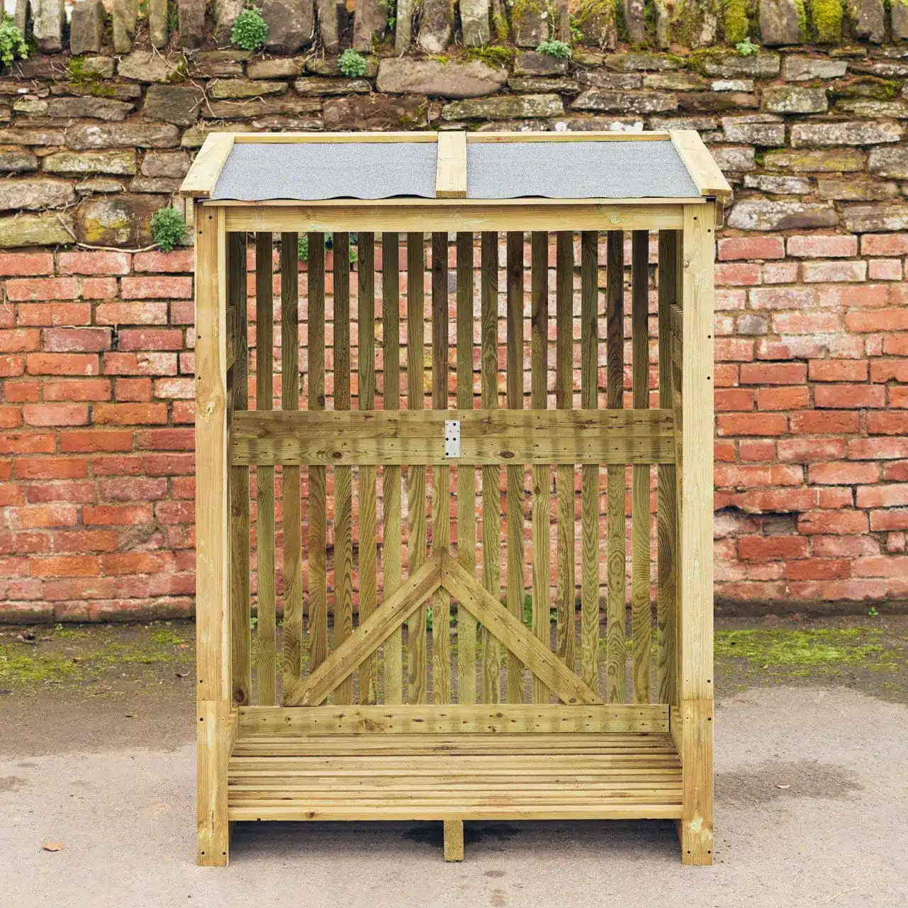 Certainly Wood Compact Log Store 124 x 183 (rear) x 82cm - Image 3