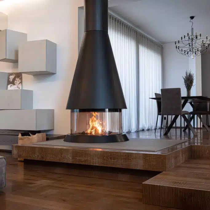 M360T Built in Firebox Wood Burning - Image 4
