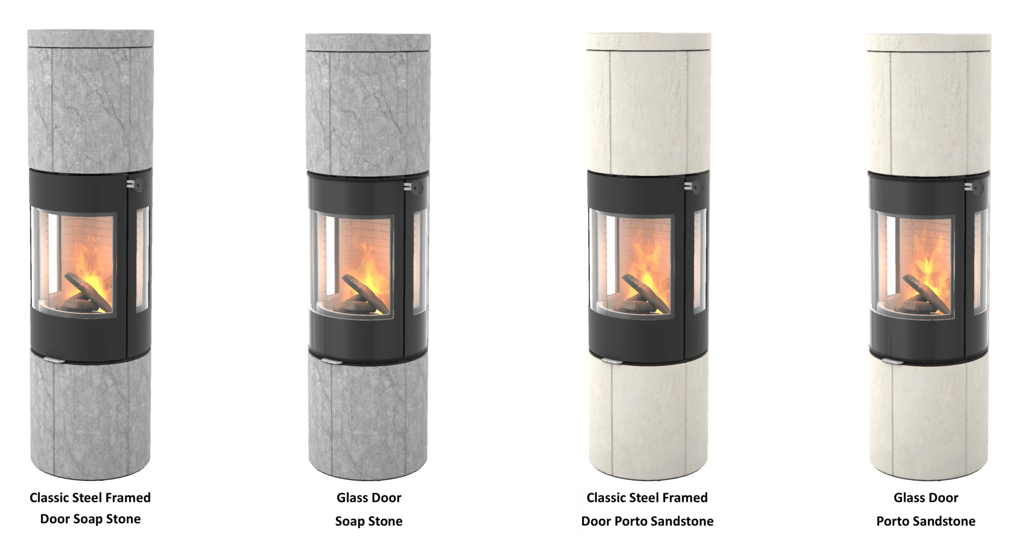 Juno L Doors 2024 Juno L Wood Burning Stove 5.5kw