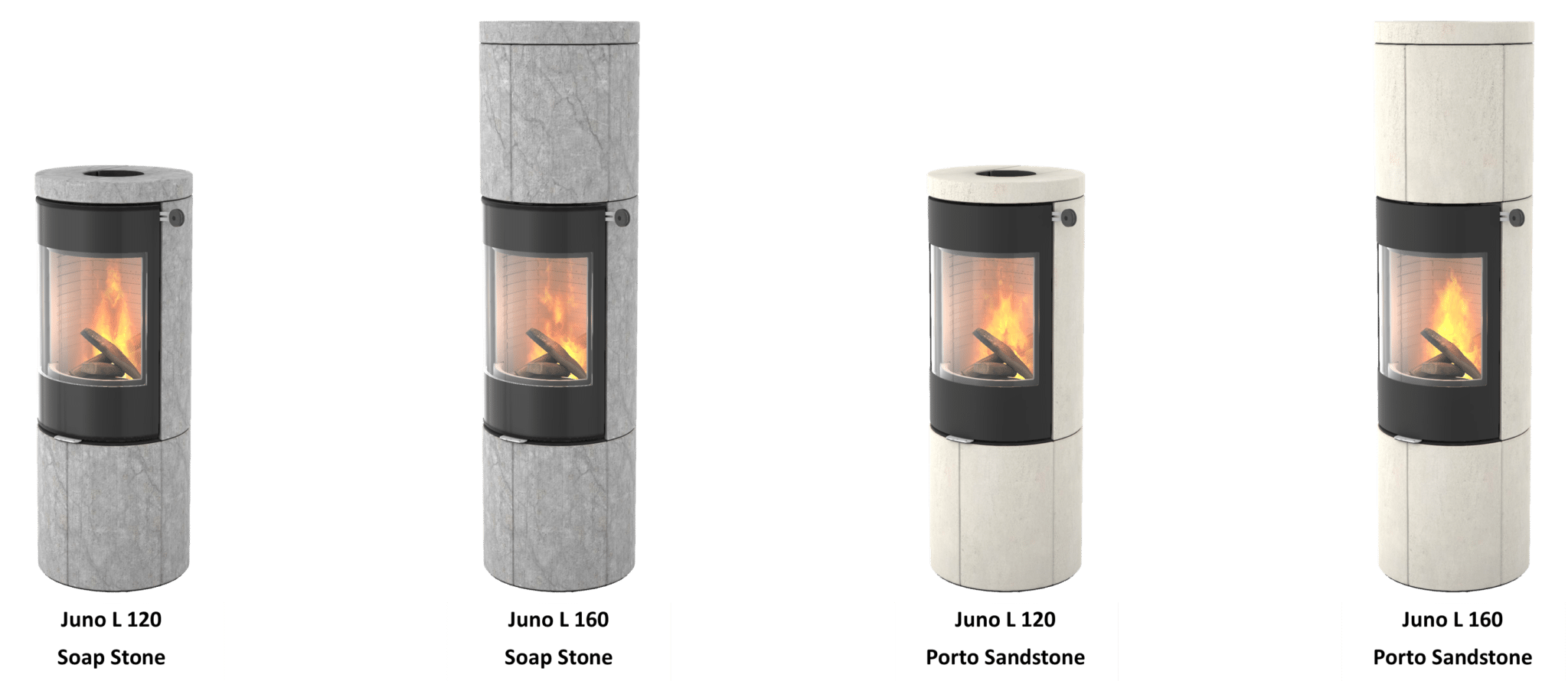 Juno L Size 2024 Juno L Wood Burning Stove 5.5kw