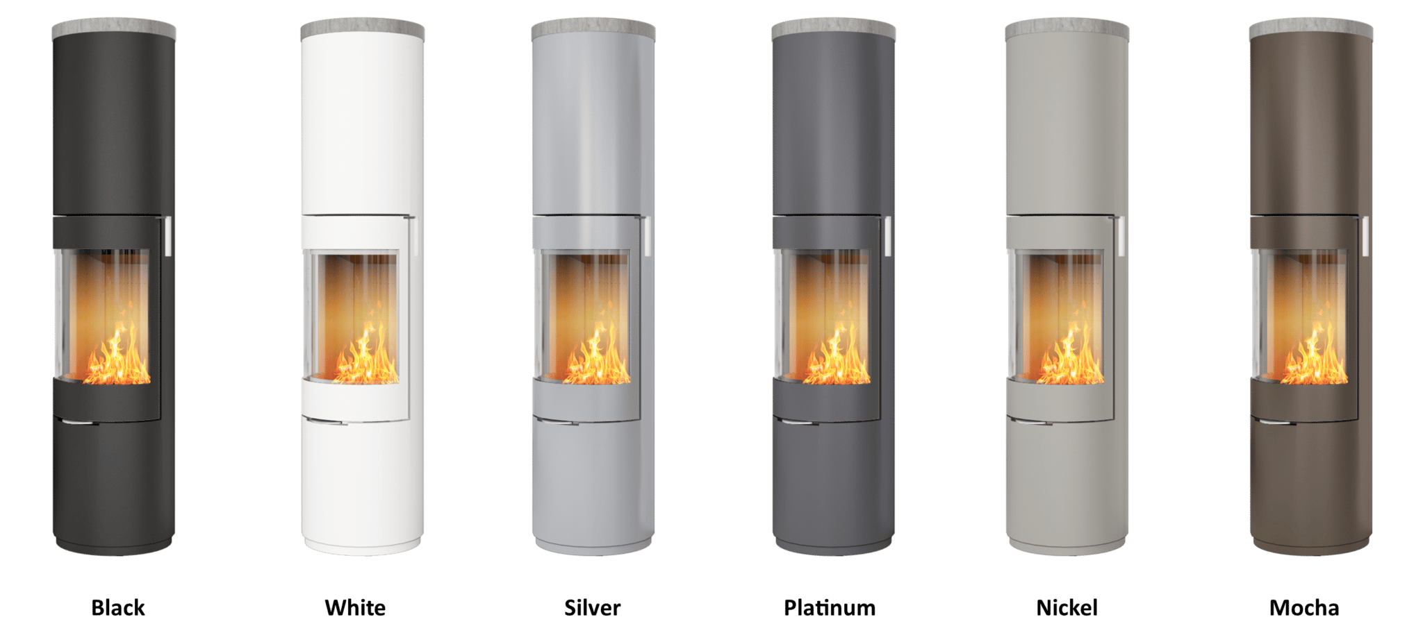 RAIS Pilar 2019 Wood Burning Stove 4.5kW available at Robey’s Derbyshire