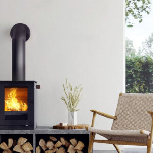 RAIS Q-Tee 5kW Wood Burning Stove available at Robey’s Derbyshire