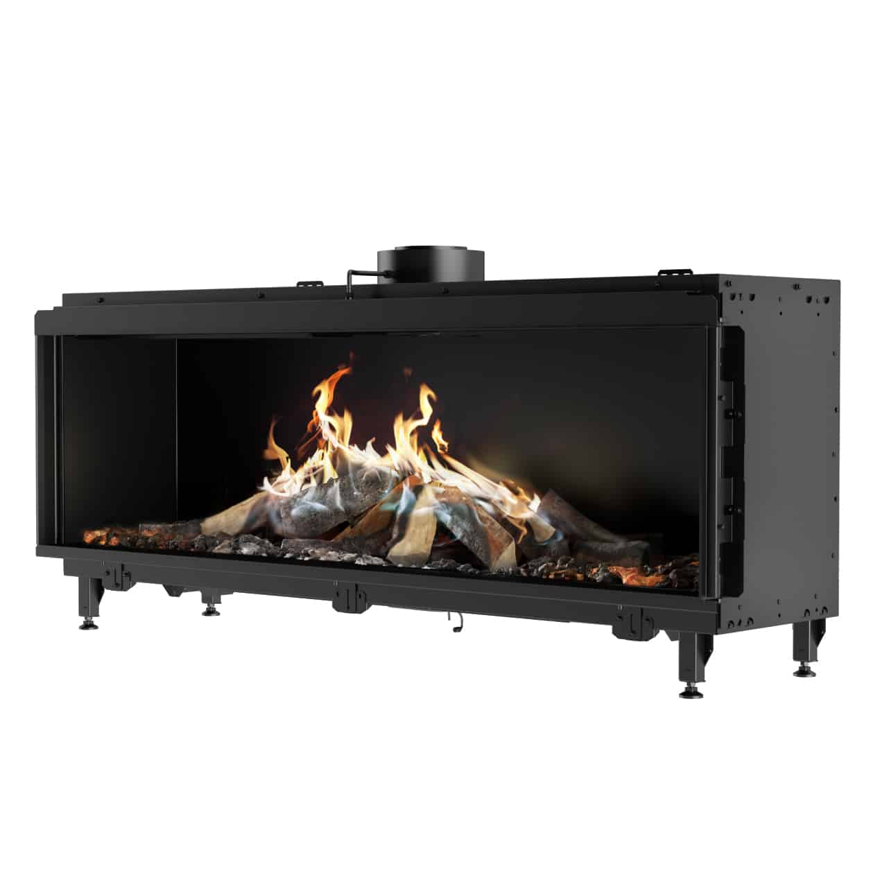 RAIS Visio 160 45 F Visio 5 Visio Front Facing Built In Gas Fire