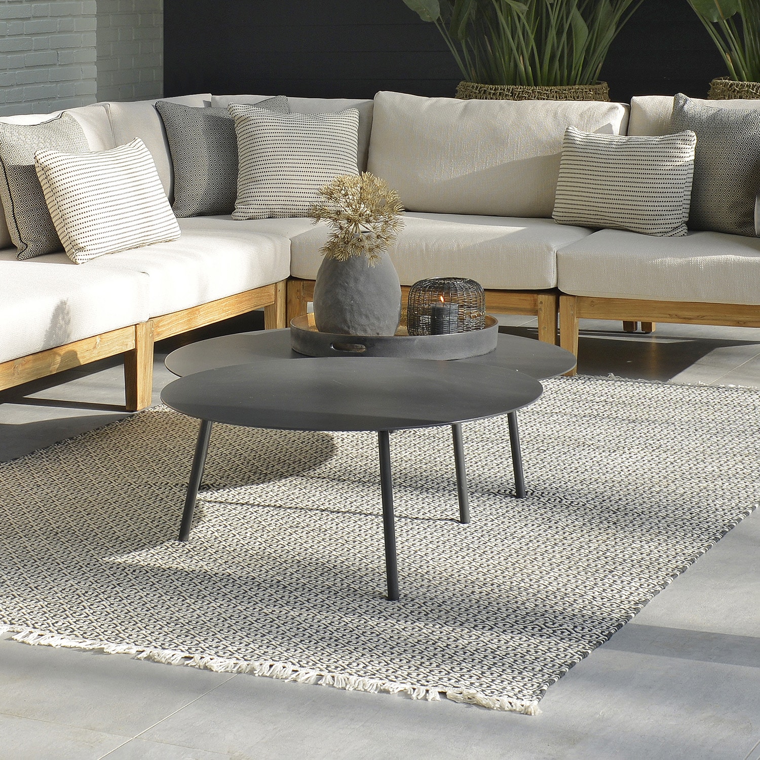 Kick Aluminium Table Outdoor Furniture Collection, available at Robey's Derbyshire
