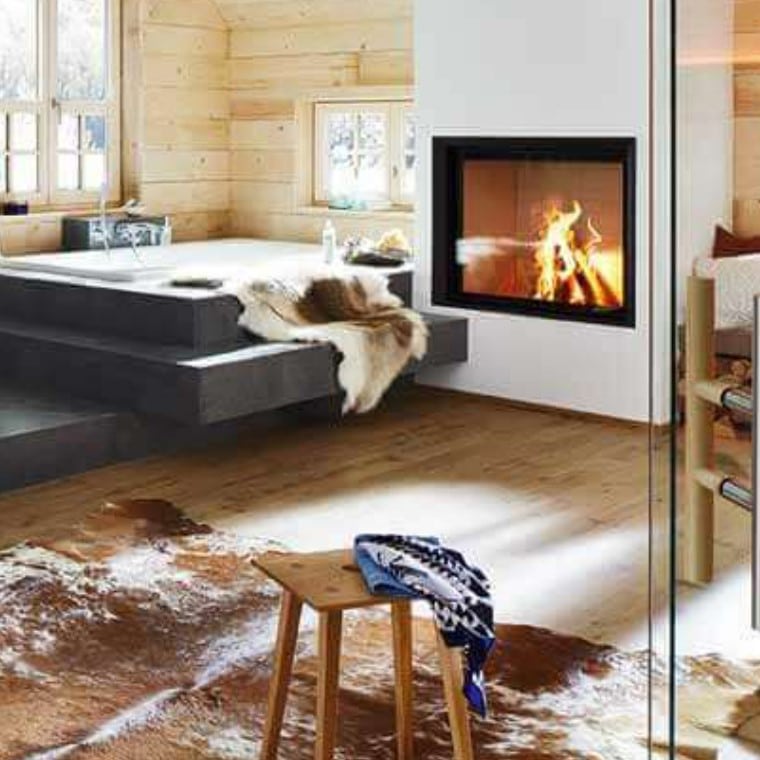 Architecture Wood Burning Front Glass Fireboxes available from Robey's Derbyshire