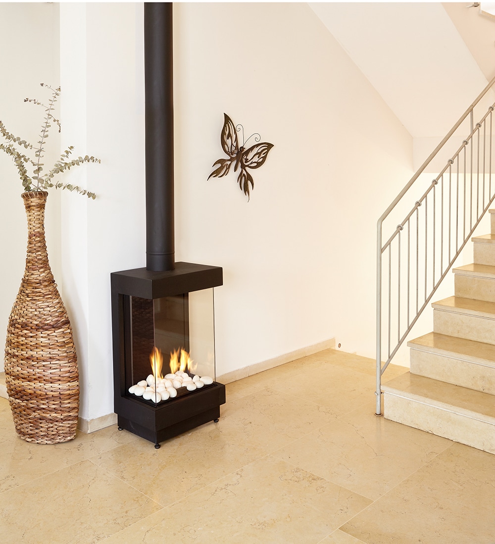 Luxury Ortal Stand Alone Fire Collection, available at Robey's