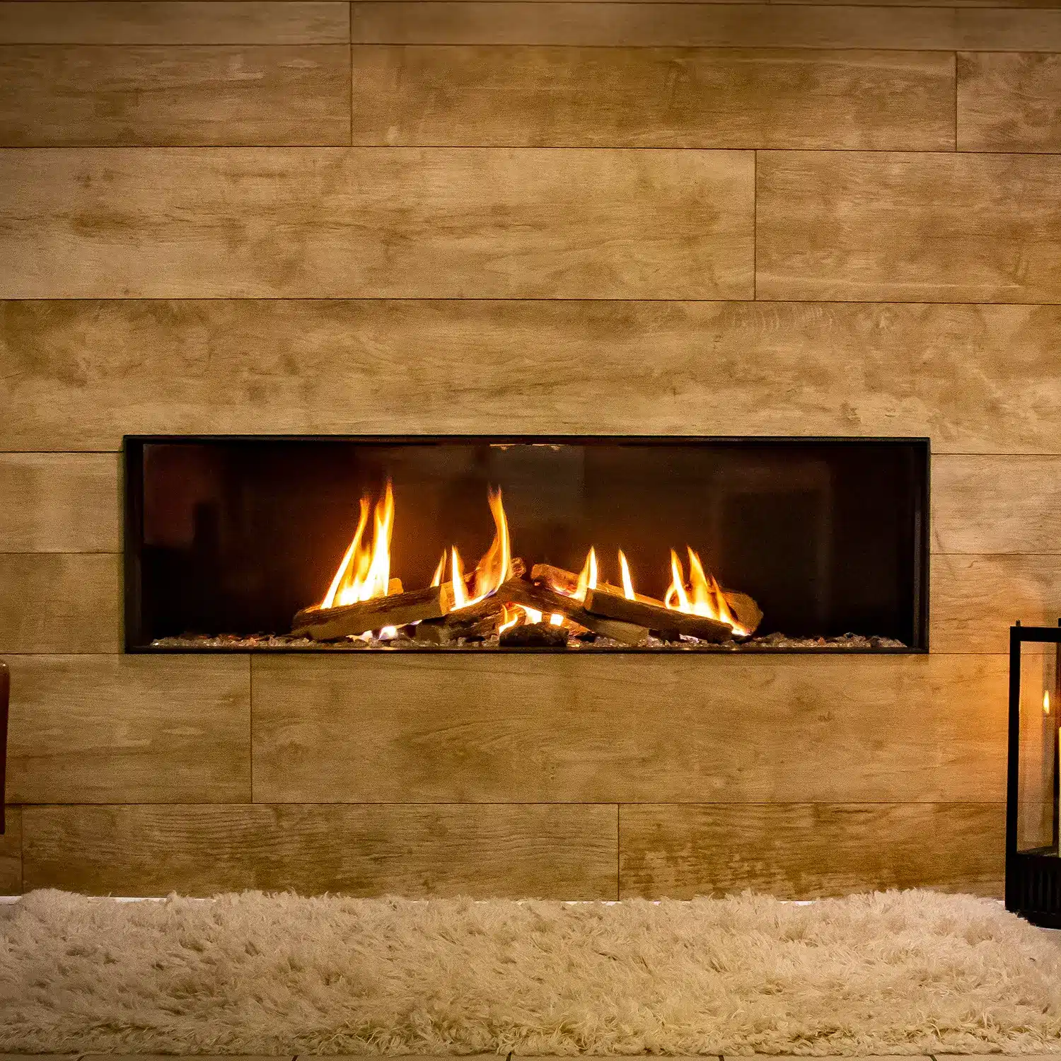 Visio Front Facing Built In Gas Fire