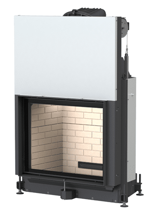 brunner kamin flach stil 62 76 schiebetuer k Style Wood Burning Front Glass Fireboxes