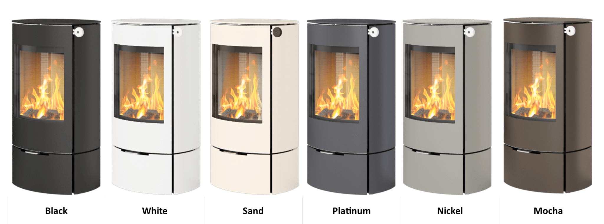 caro colours sand Caro Wood Burning Stove 5.5kw