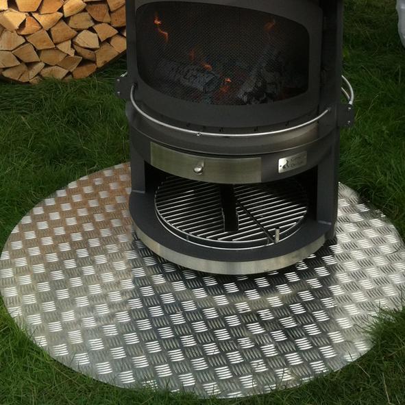 Girse Outdoor BBQ Accessories Floor Protection Plate available at Robey's