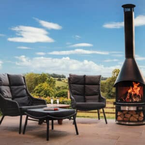 Girse Outdoor Fireplace available at Robey’s Derbyshire