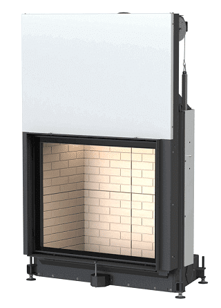 kamine flach brunner 75 90 stil Style Wood Burning Front Glass Fireboxes