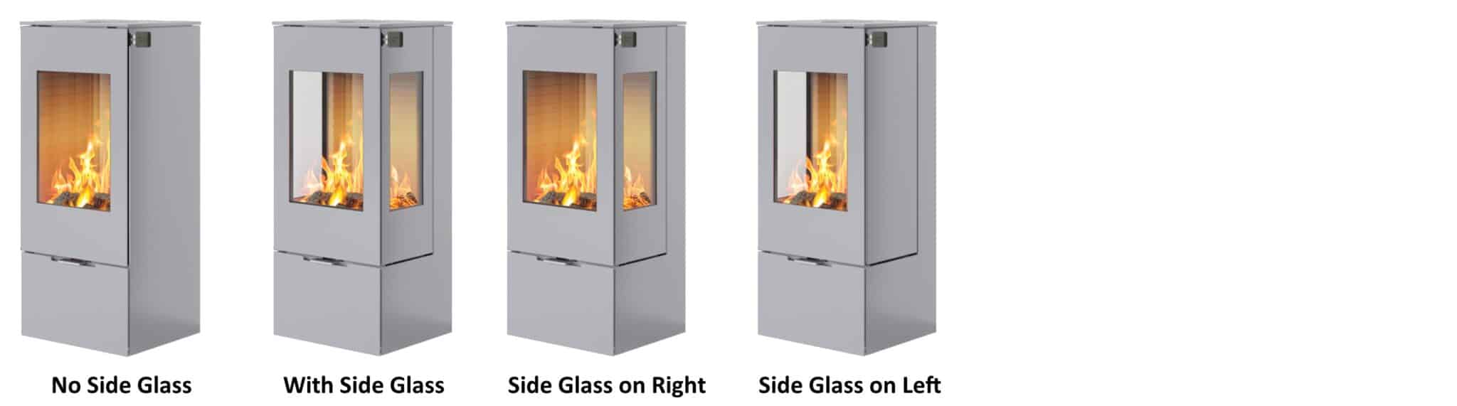 Nexo 100 4.8kw Wood Burning Stove available at Robey’s Derbyshire