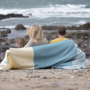 Noon Tides 100% Wool Blanket 130 x 150cm available at Robey's Derbyshire