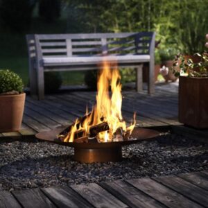 Rais RA Fire Pit: Outdoor Fire available at Robey’s Derbyshire