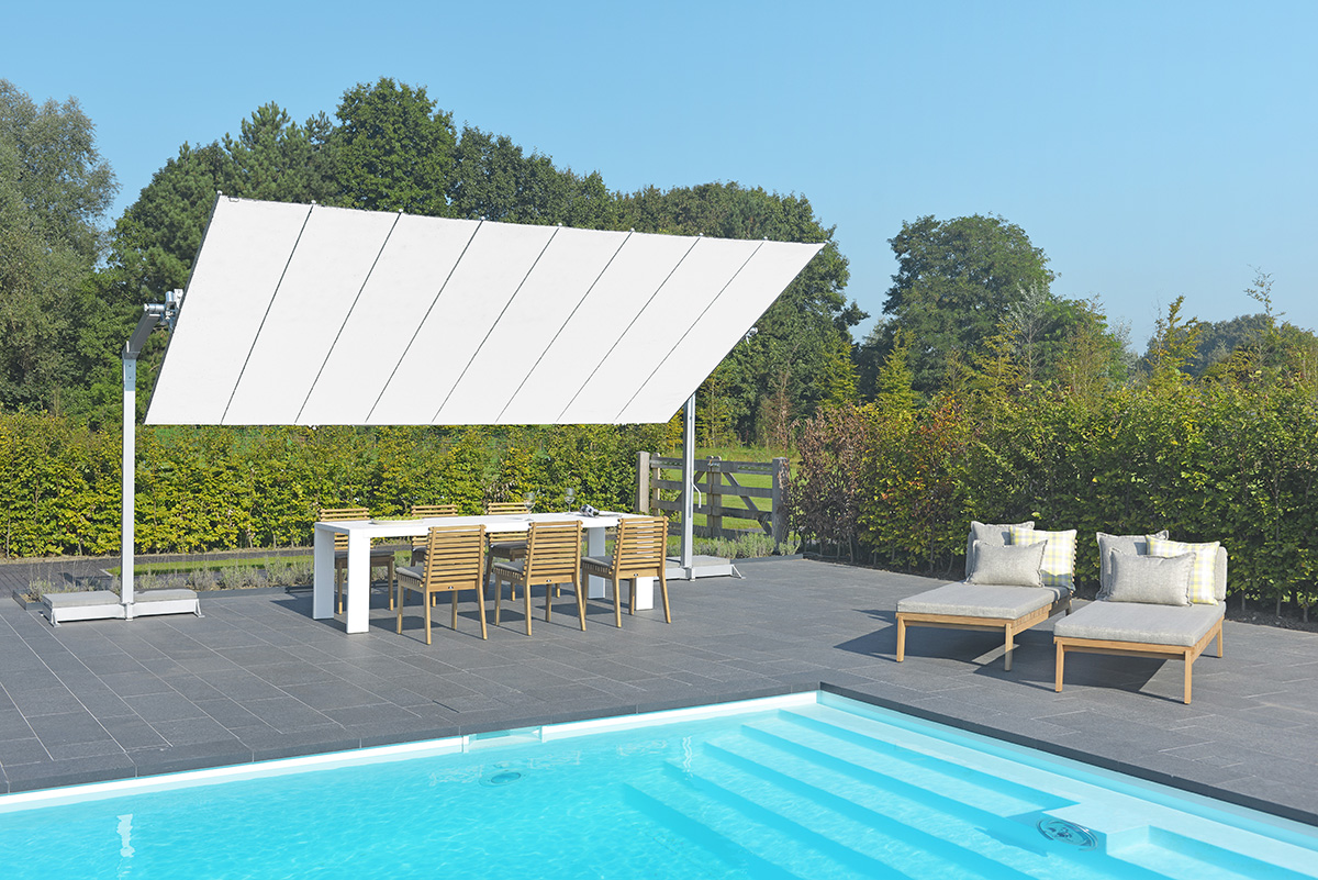Borek Outdoor Furniture Flexy Parasol available at Robey's Derbyshire