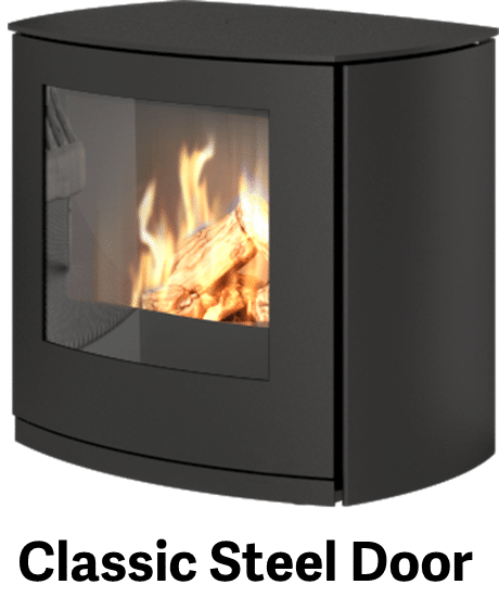 steel Q-Tee 2 C Gas Stove 5.8-6.4kW