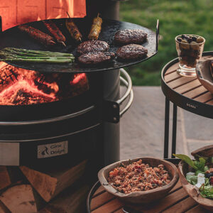 Girse Outdoor Fireplace and BBQs available at Robey's