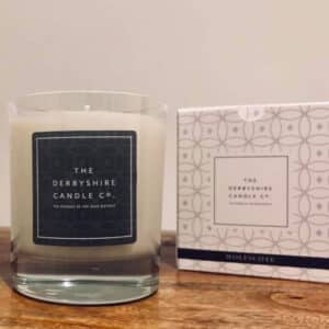 Derbyshire Candles Wolscote Candle available at Robey's Derbyshire