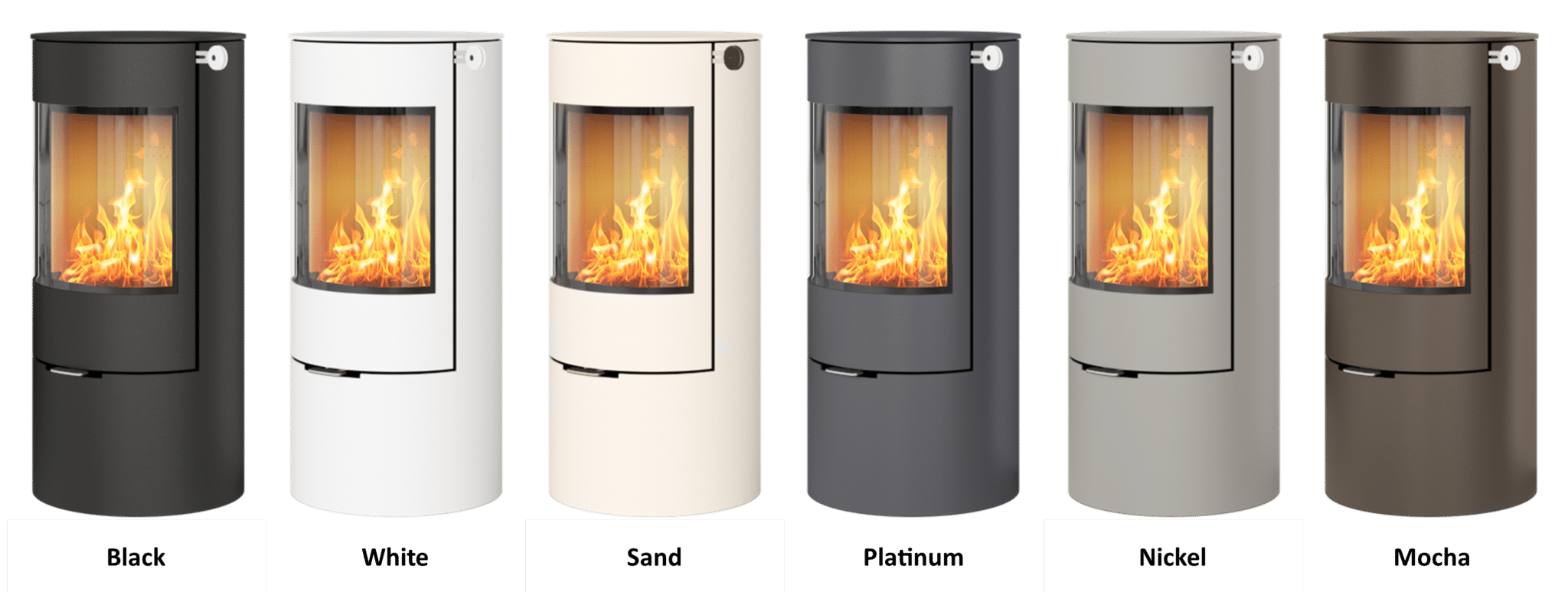 viva l colours sand Viva L Wood Burning Stove 5.6kW