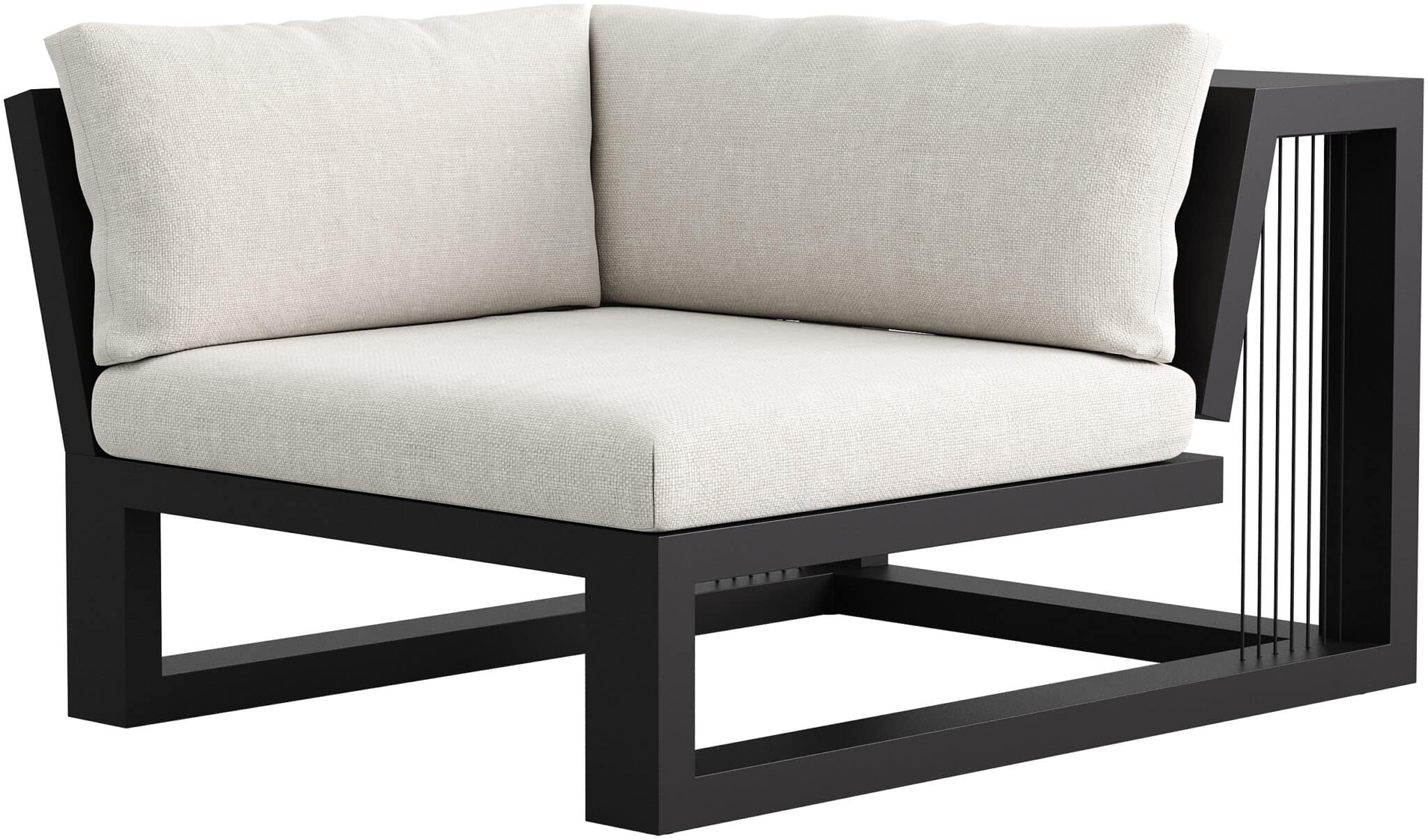 2023 alu teak Ribbon lounge end right 6550 scaled Ribbon Collection