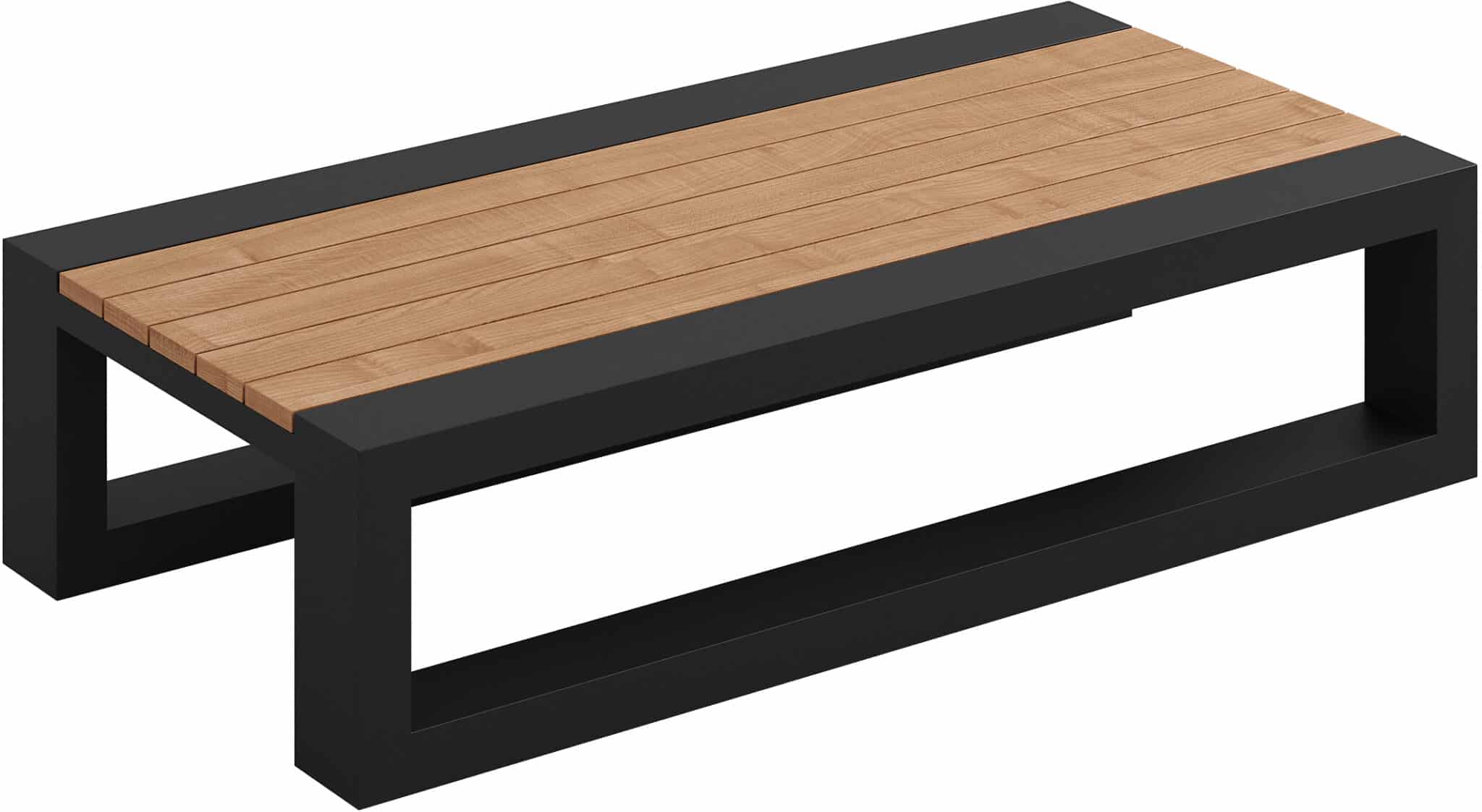 2023 alu teak Ribbon side table 6551 scaled Ribbon Collection