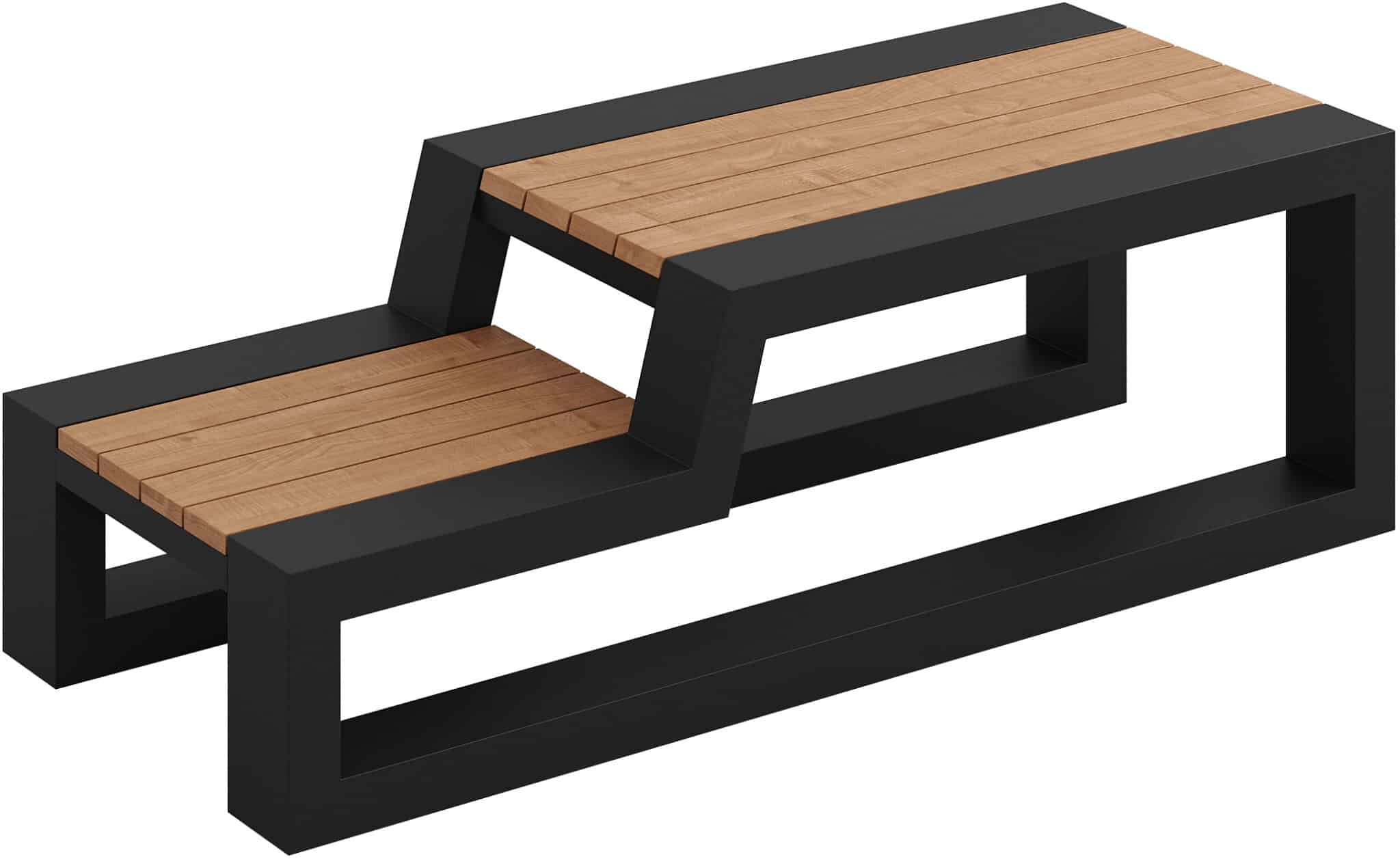 2023 alu teak Ribbon side table lounger 6554 scaled Ribbon Collection