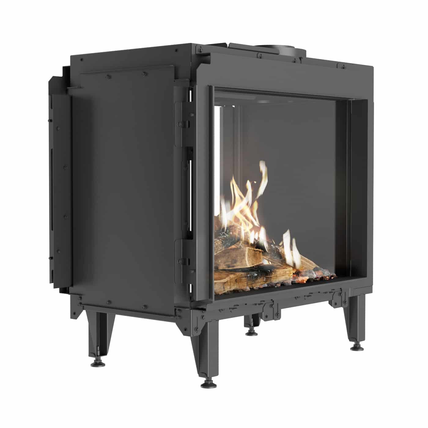 RAIS Visio 43 49 65 TM Visio 6 Visio Tunnel Built In Gas Fire