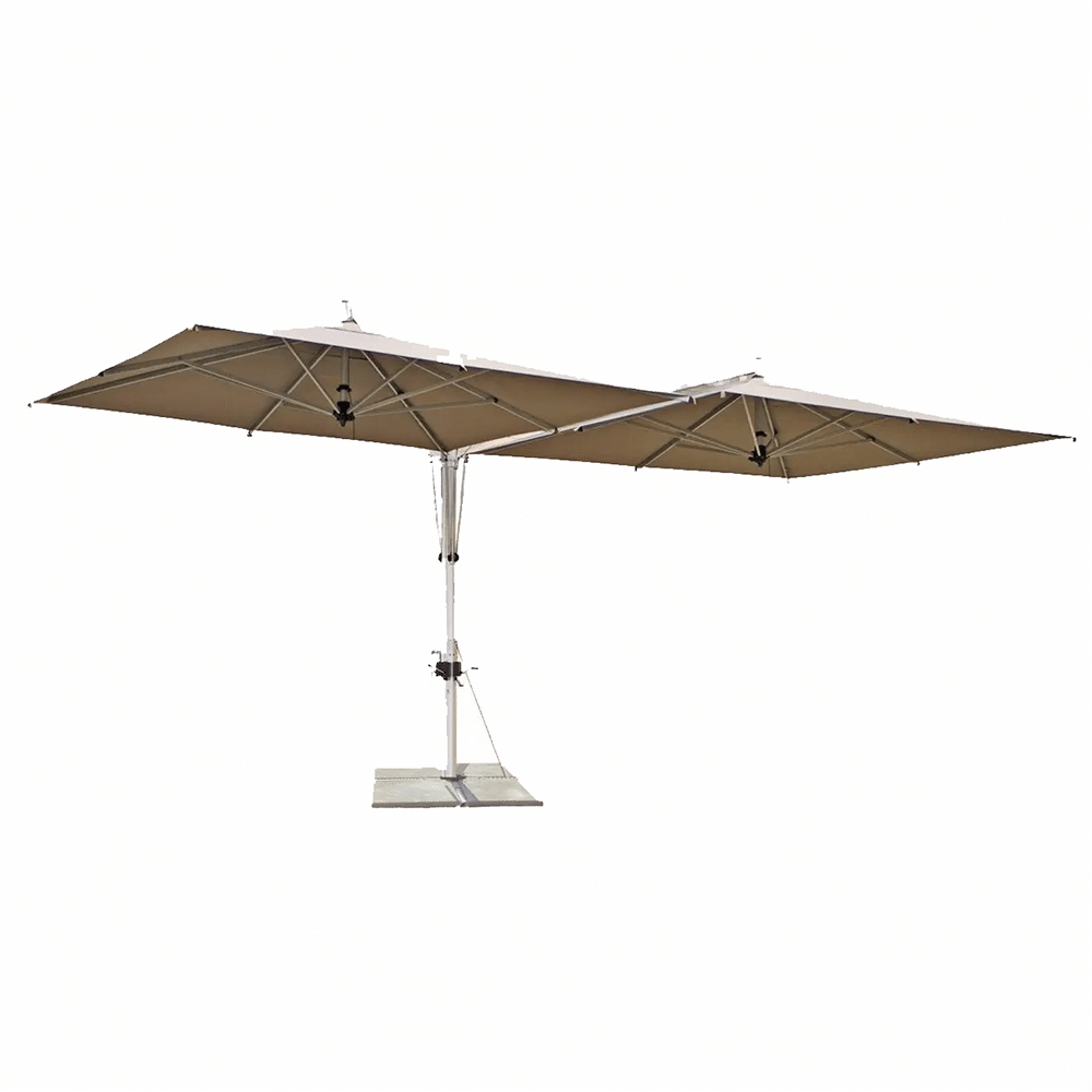 Borek alu side post Duo silver 1400x670 copy Parasol Collection