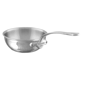 M'Elite Hammered Curved Splayed Saute Pan