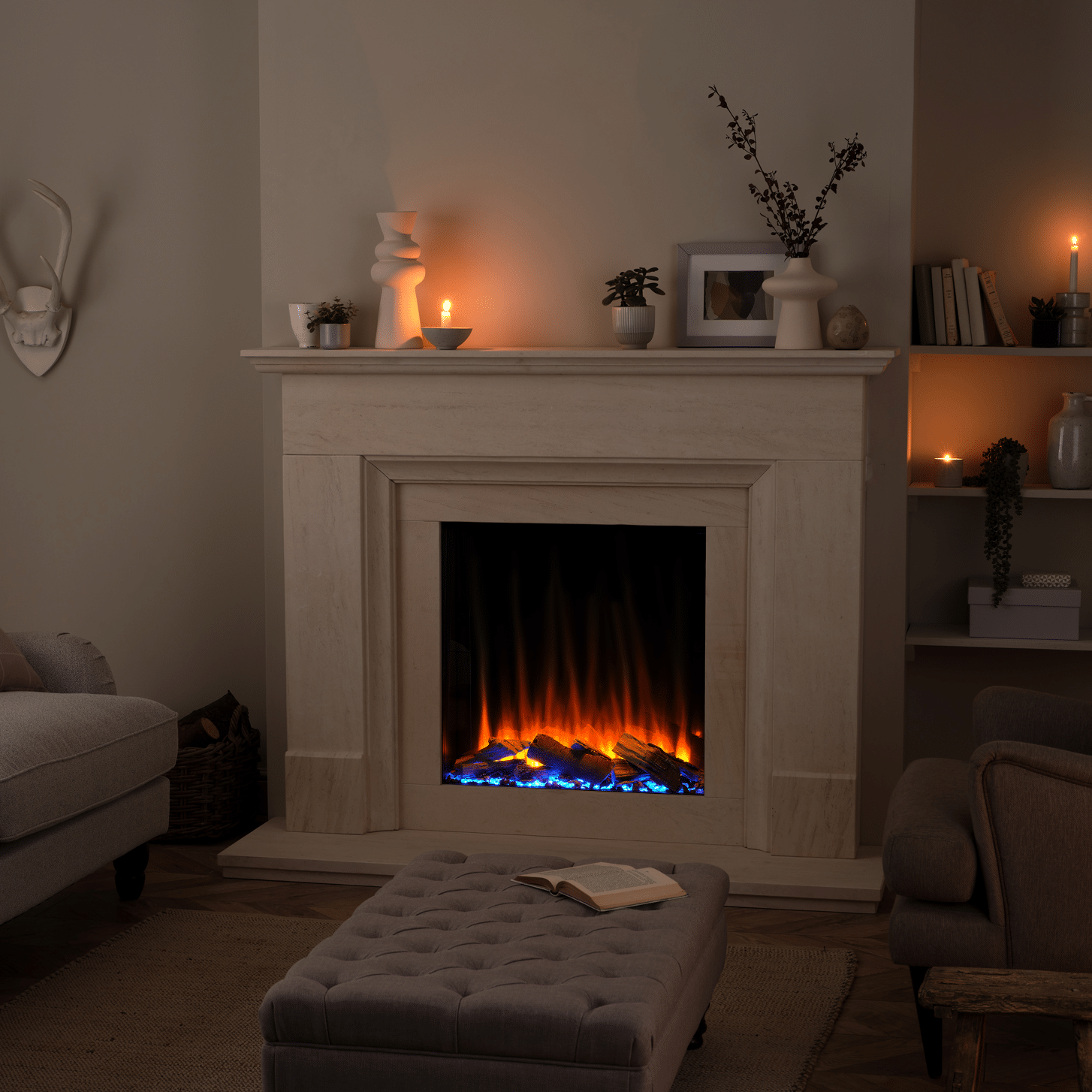New Forest 650SQ Electric Fire Wall Inset sold at Robeys