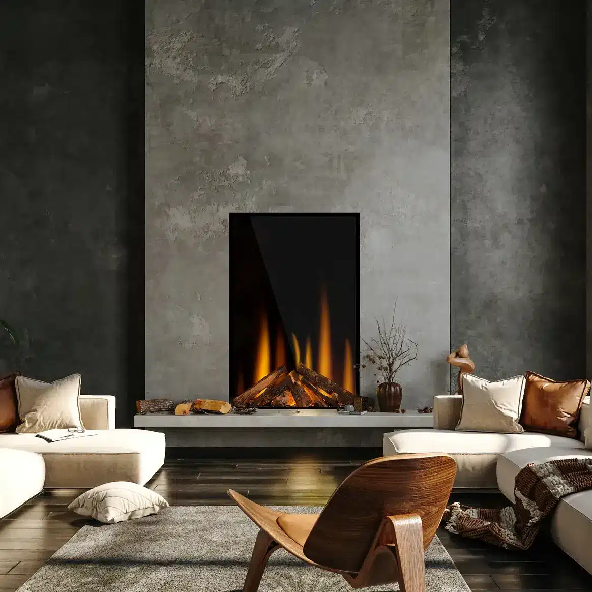 Knightwood Electric Fire Wall Inset