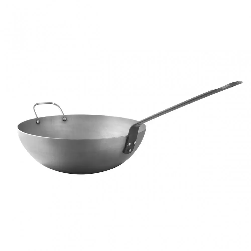 M'Steel Black Steel 32cm Wok 363230