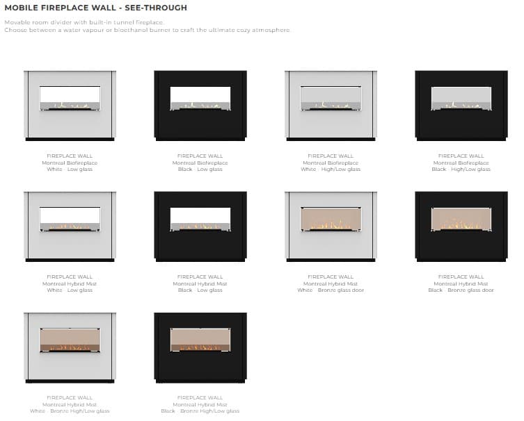 Screenshot 4 Wood Panel Wall Bio-Ethanol Fireplace