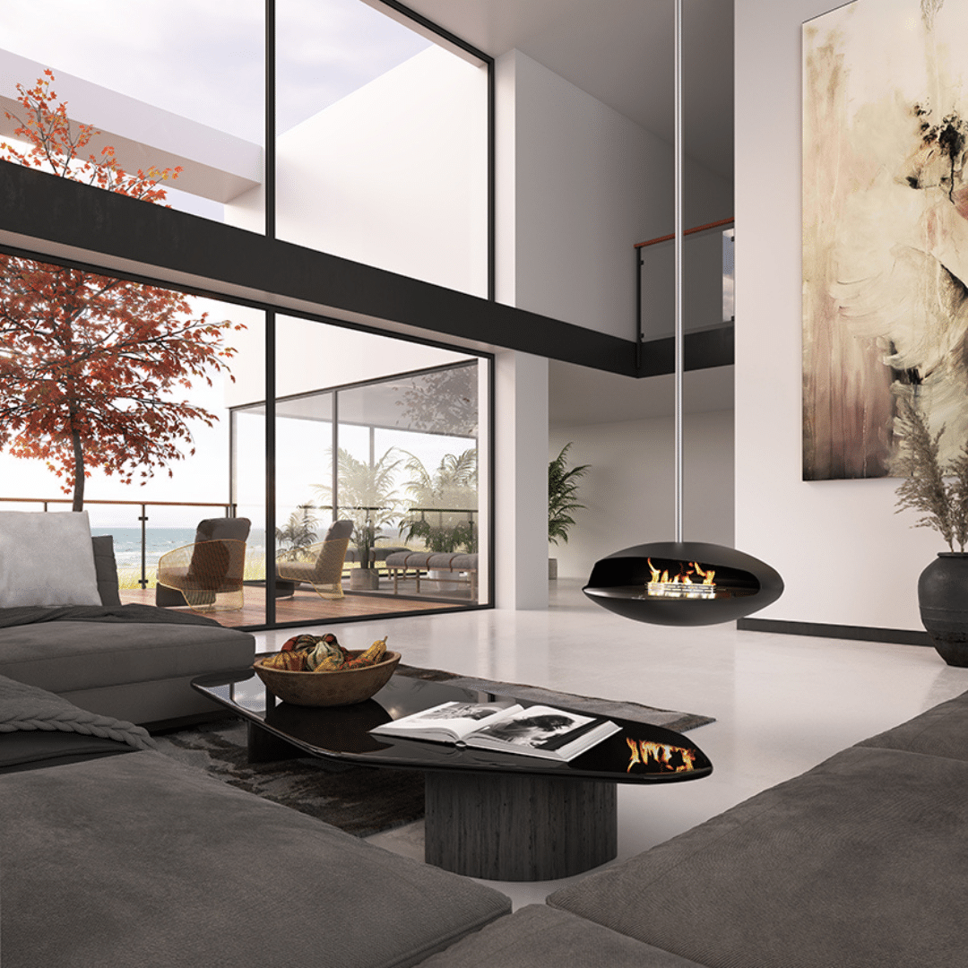 Espo Bio-Ethanol Fire Ceiling Hanging available at Robeys