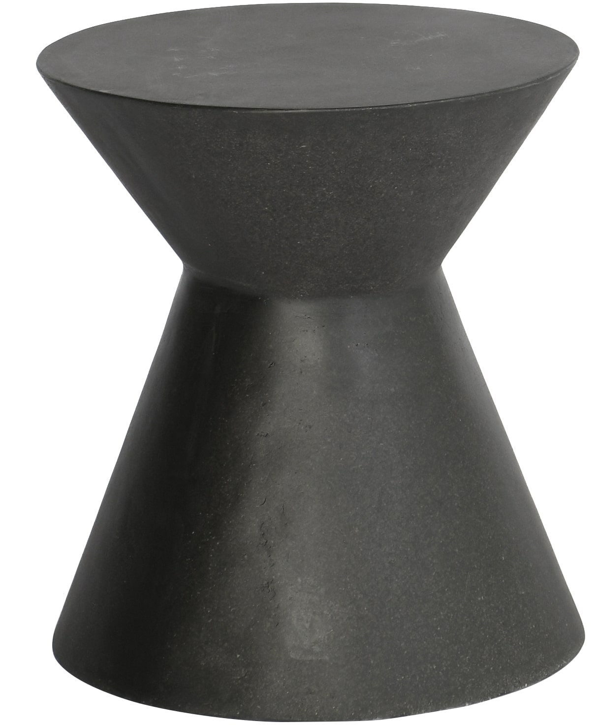 2022 ML fiberglass Connor side table graphite M4119 1 Connor Side Table, Anthracite
