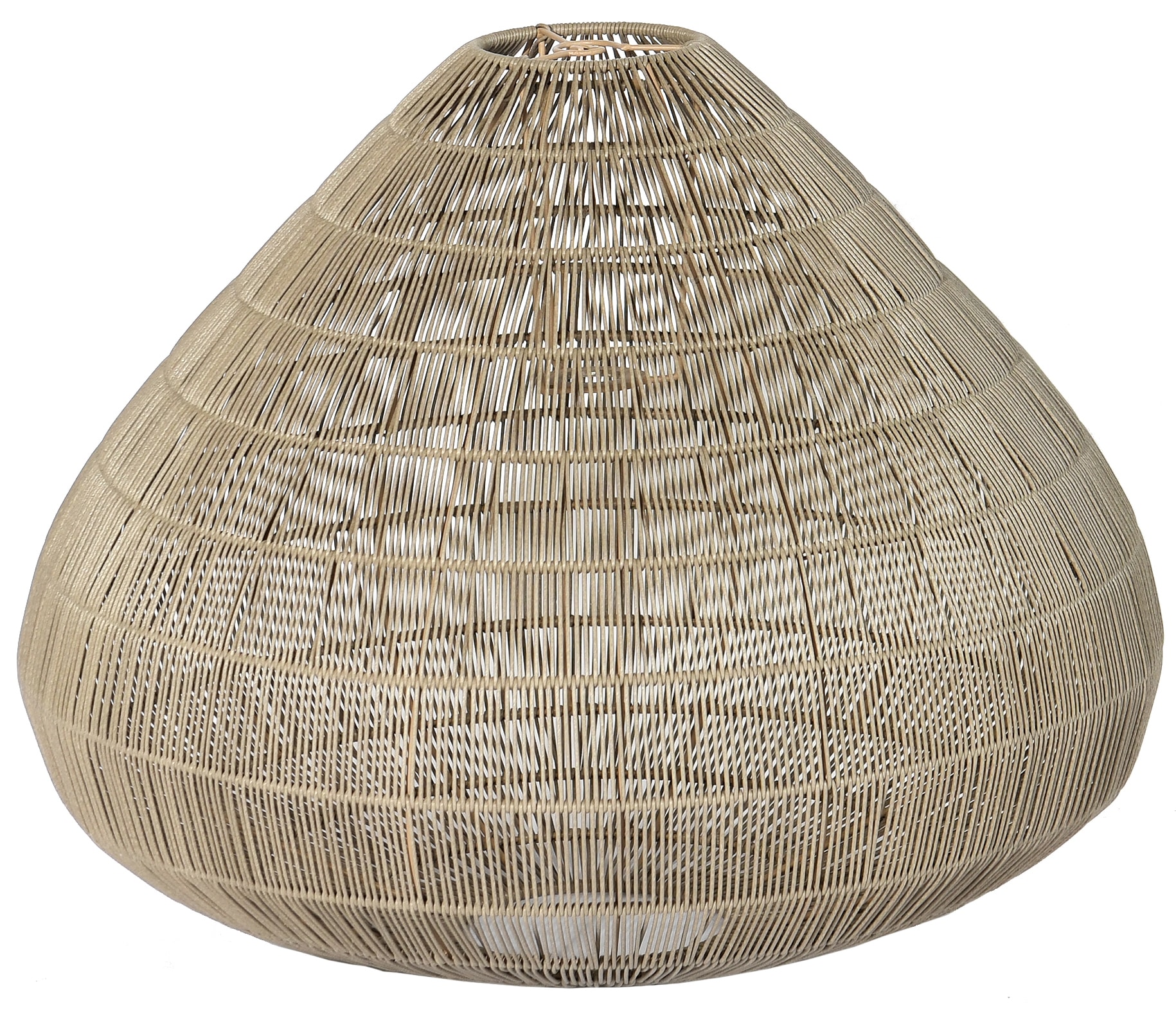 2022 ML fibre Wes lamp shade large pebble M6027 WES Fibre Lamp Shade
