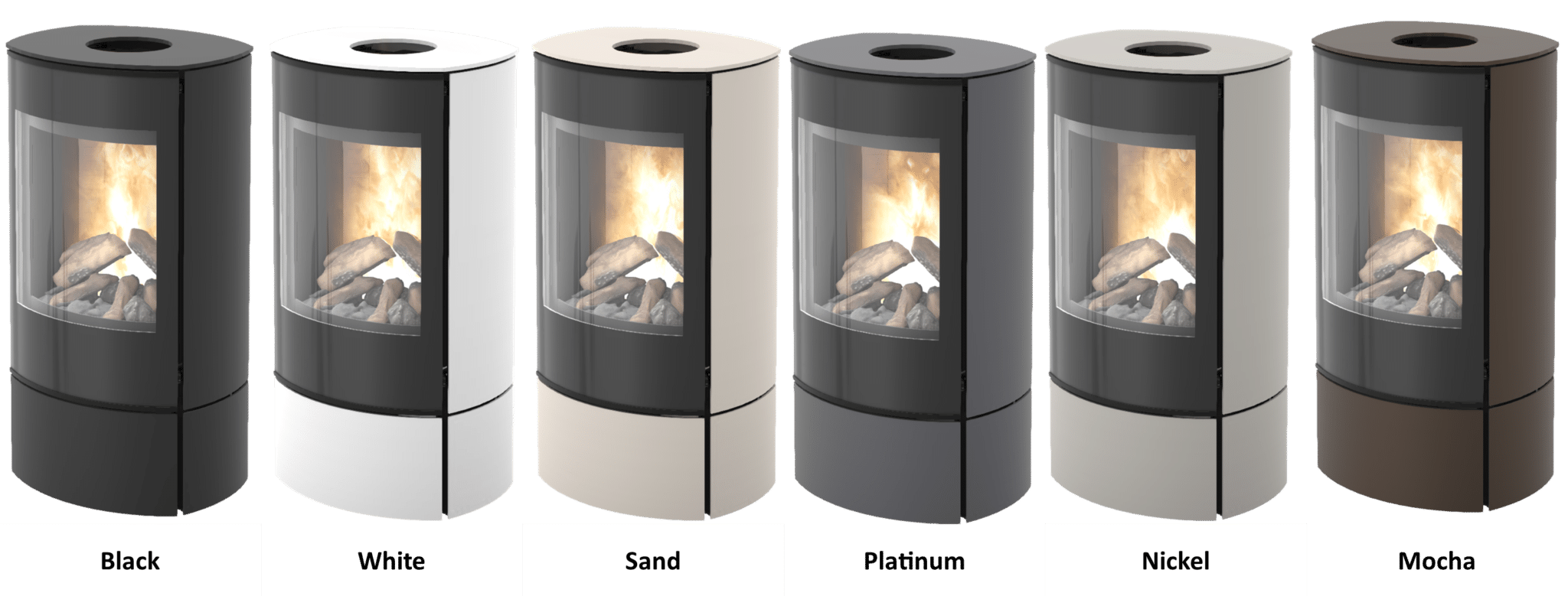 Caro Gas Colours Caro 90, 110 or 130 Gas Stove 6.3kW