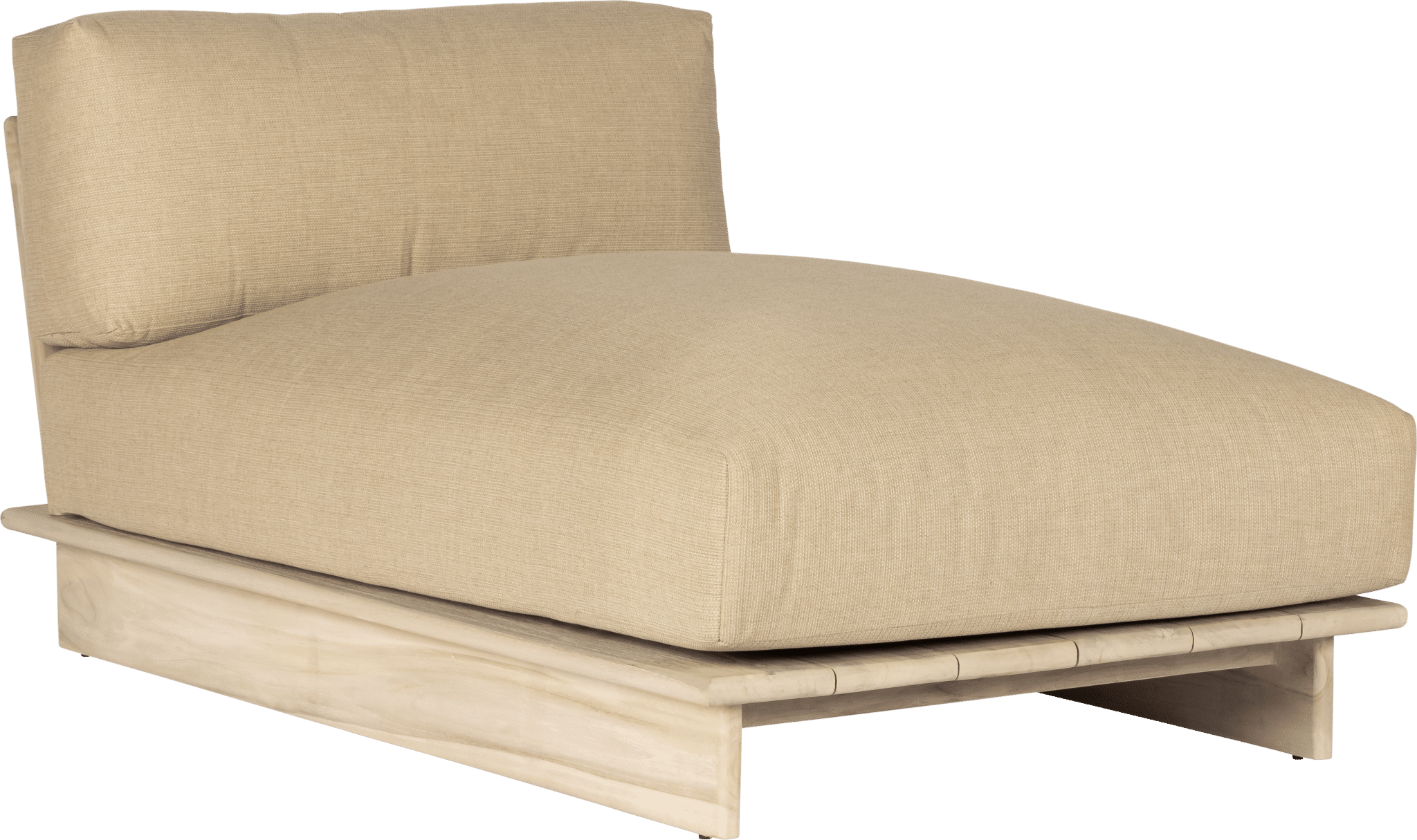 2024 ML aged teak rope Mylo chaise longue beige M4218 1 Mylo Collection