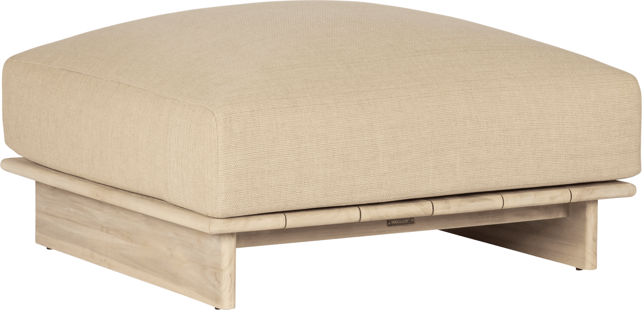 2024 ML aged teak rope Mylo ottoman beige M4219 1 1 Mylo Collection