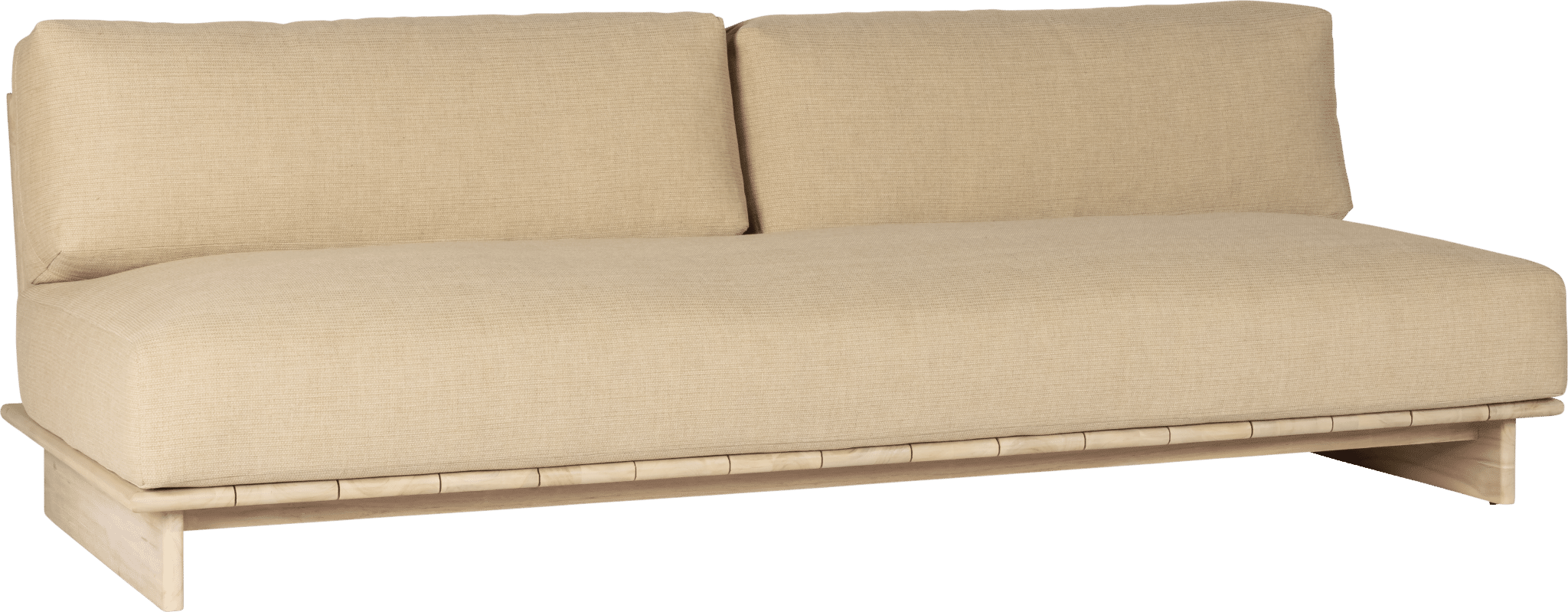 2024 ML aged teak rope Mylo sofa beige M4215 1 Mylo Collection
