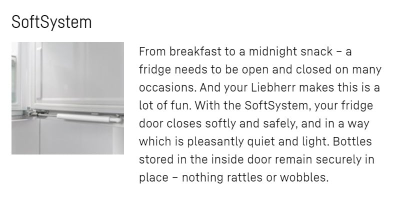 soft system Liebherr IRBci 4150 Prime Refrigerator with BioFresh for integrated use