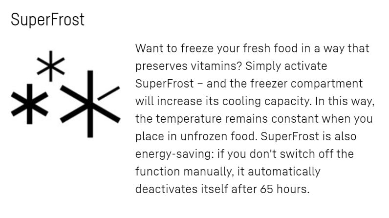 super frost Liebherr SIFNdi 4556 Prime NoFrost Freezer for integrated use